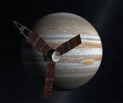 Juno vor Jupiter