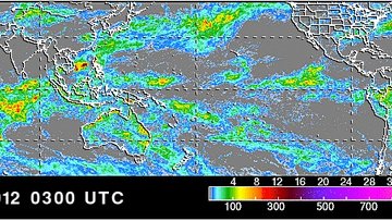  Aktuelle Radarmessungen von Niederschlägen per Satellit