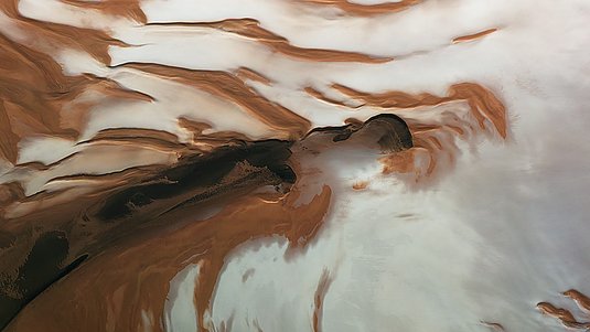 Nördliche Polarregion des Mars