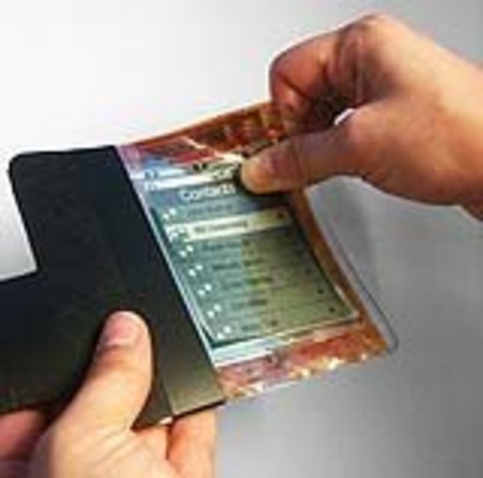Mobiltelefon mit elektronischem Papier Mobiltelefon mit elektronischem Papier