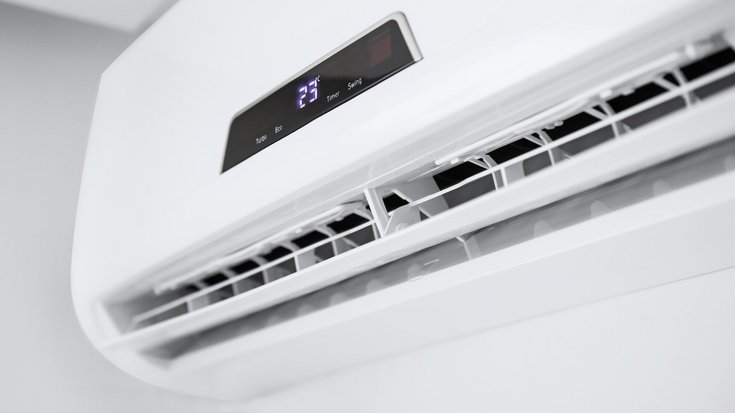 Foto einer Klimaanlage