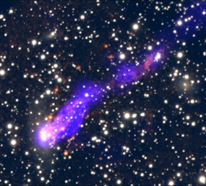 Galaxie mit Gasschweif: ESO 137-001