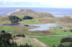 Kråkenes-See in Südwest-Norwegen