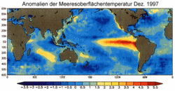 Anomale Meeresoberflächentemperatur