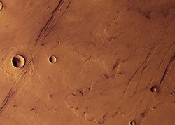 Daedalia Planum auf dem Mars