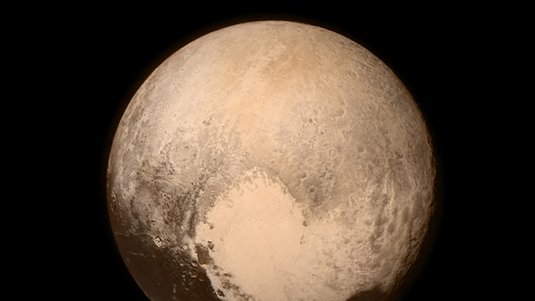 Herzförmige Struktur auf Plutos Oberfläche