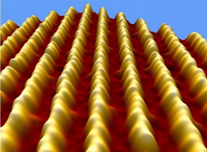 Feinste Nanodrähte aus Goldatomen Feinste Nanodrähte aus Goldatomen