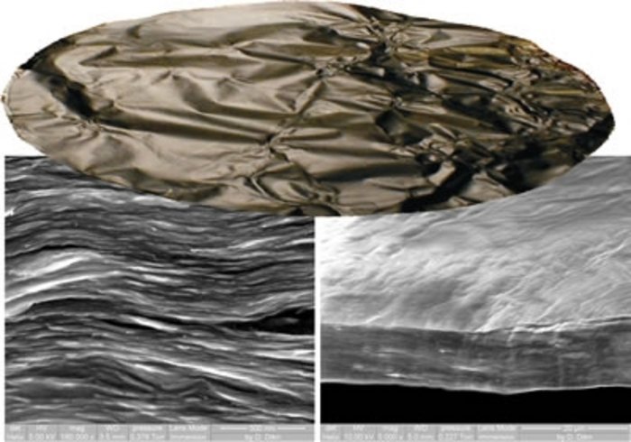 Hauchdünne Graphenfolien Hauchdünne Graphenfolien