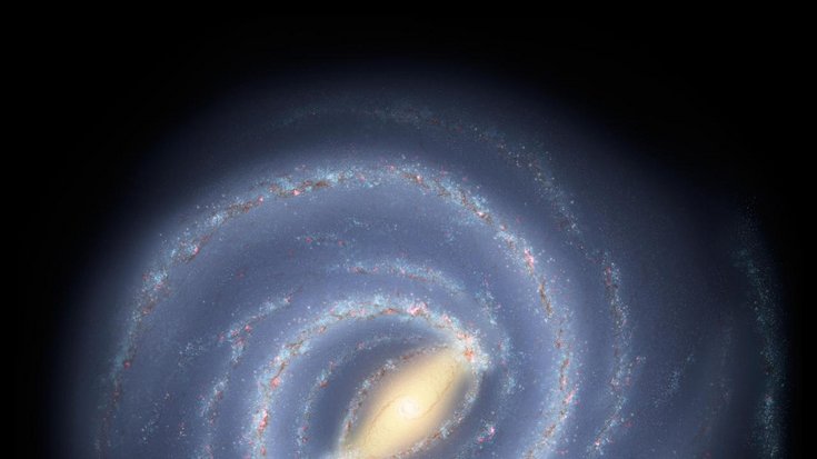 Spiralförmige Galaxie