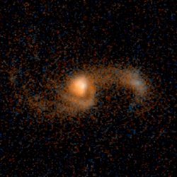 Verschmelzende Galaxien