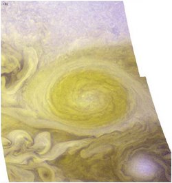 Dritter Fleck auf der Jupiteroberfläche