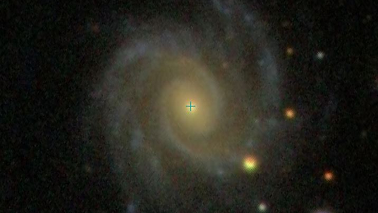 Galaxie mit Spiralmuster