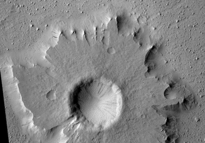 Krater mit Podest