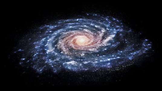 Spiralförmige Galaxie