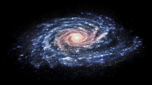 Spiralförmige Galaxie