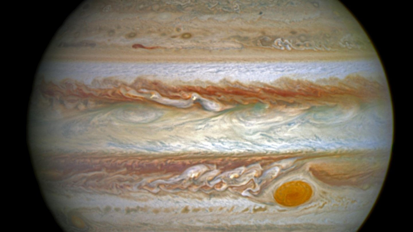Welt der Physik Was Jupiter am Wachsen hinderte