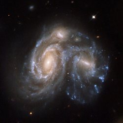 kollidierende Galaxien