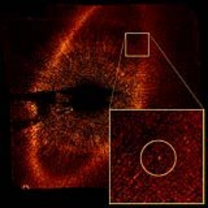 Hubble-Aufnahme des Staubrings um Fomalhaut Hubble-Aufnahme des Staubrings um Fomalhaut