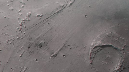 Oraibi Krater auf dem Mars