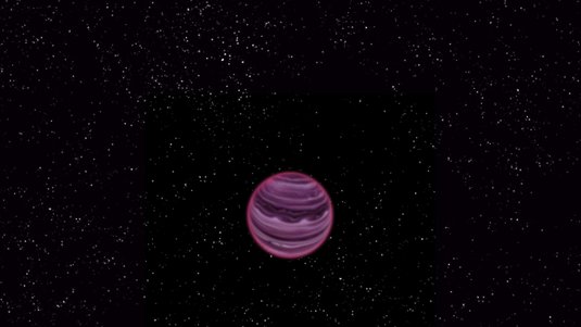 Der Planet besitzt sechs Mal soviel Masse wie der Jupiter und reist einsam, ohne Heimatstern durch das All – ein ideales Objekt für direkte Beobachtungen.