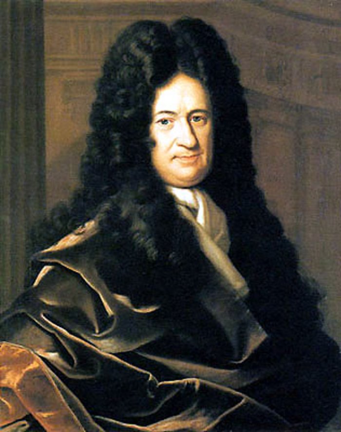 Portrait eines Mannes mit gelockter schwarzer Perücke in neuzeitlichem Gewand.