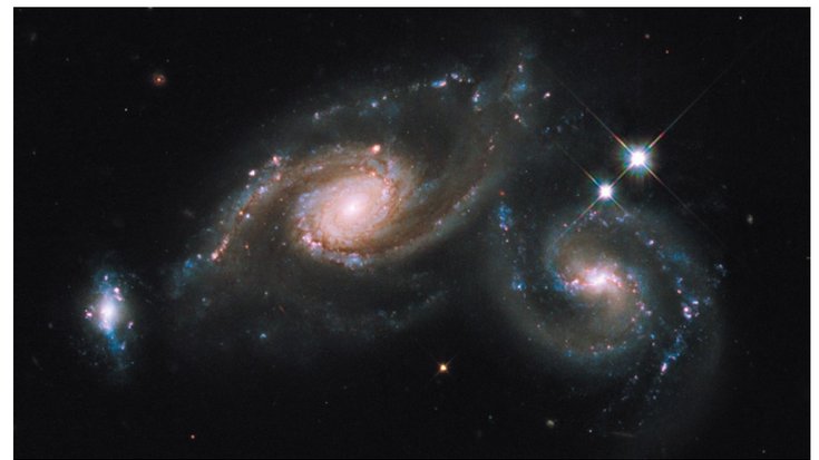 Spiralgalaxien im Universum