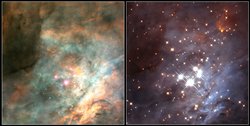 Sternhaufen im Orionnebel