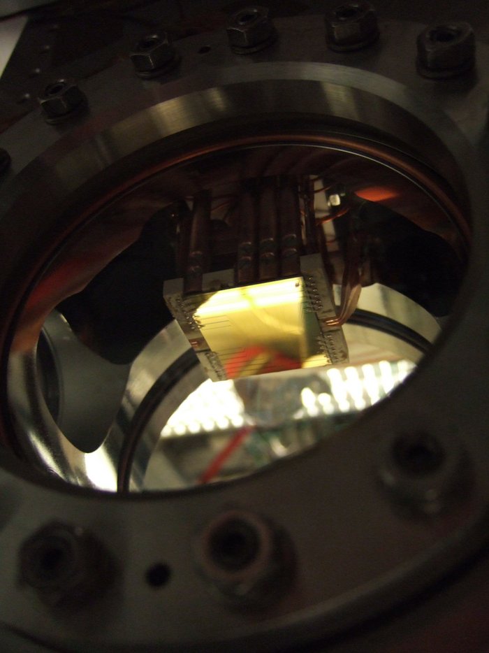 Atomchip mit magnetischer Falle Atomchip mit magnetischer Falle