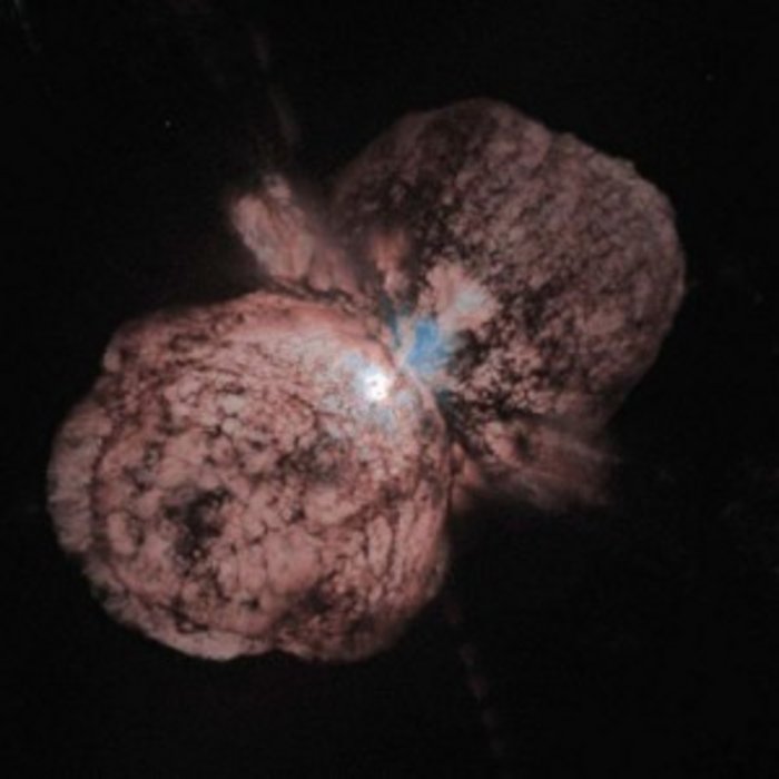 Eta Carinae und die Gaswolken in seiner Umgebung Eta Carinae und die Gaswolken in seiner Umgebung