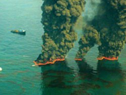 Ölbrände im Golf von Mexiko