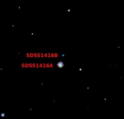 SDSS 1416+13 A und B