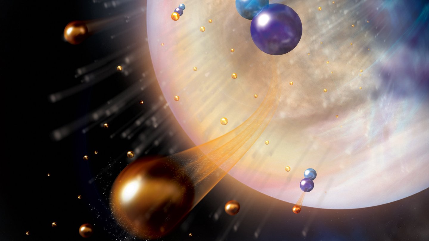 Wie die Venus ihr Wasser verliert