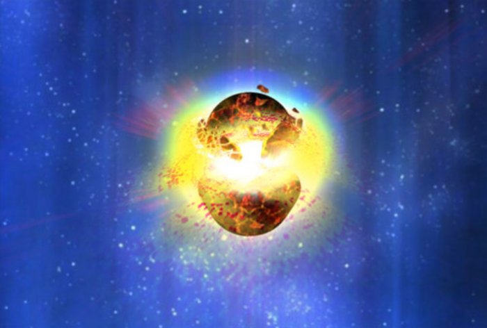 kollidierende Neutronensterne kollidierende Neutronensterne