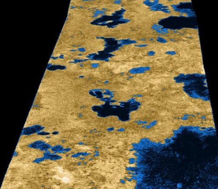 Methanseen auf Titan Methanseen auf Titan