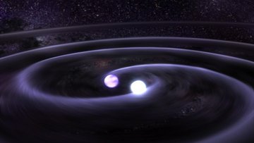 Doppelsternsystem aus Weißen Zwergen