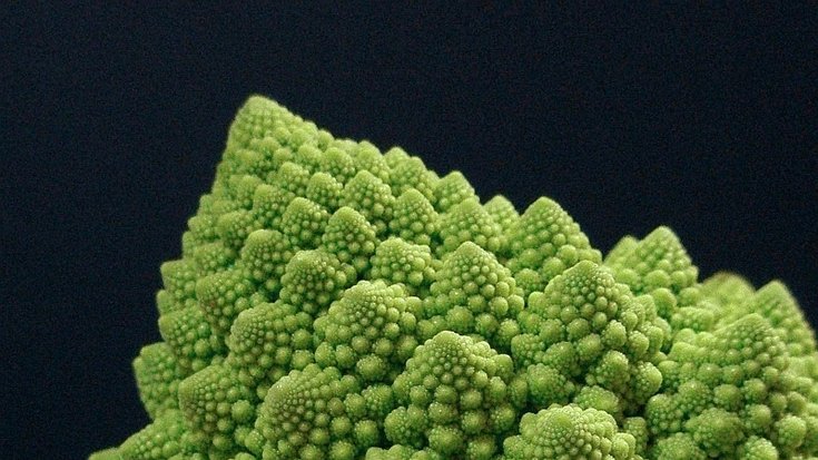 Fraktale Welt Romanesco