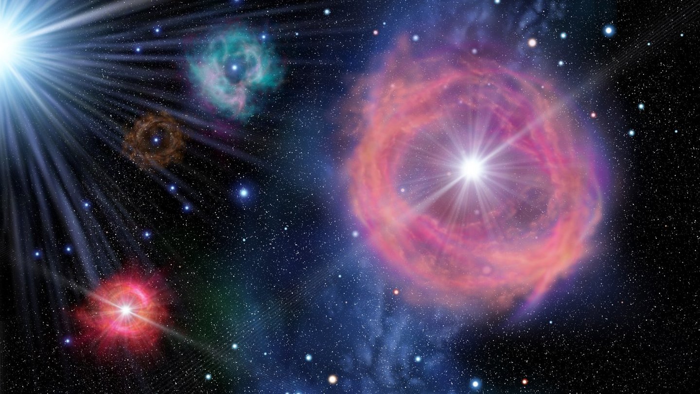 Wie Sehen Sterne In Echt Aus Welt der Physik: Den ersten Sternen auf der Spur