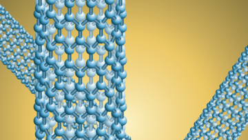 Zwei Kohlenstoff Nanoröhren