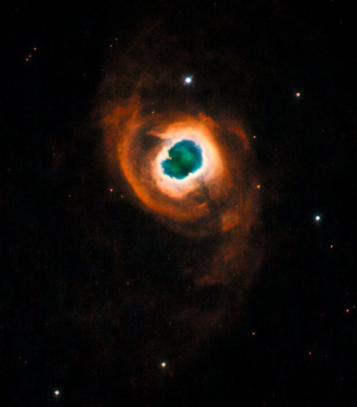 Der Planetarische Nebel K 4-55 aufgenommen von der Hubble-Kamera WFPC2 Der Planetarische Nebel K 4-55 aufgenommen von der Hubble-Kamera WFPC2