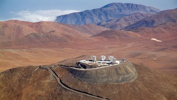 Das Very Large Telescope auf dem Paranal