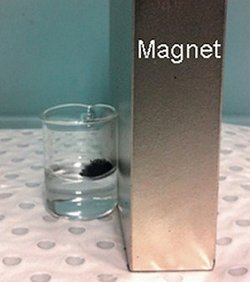 Magneten filtern Salzwasser