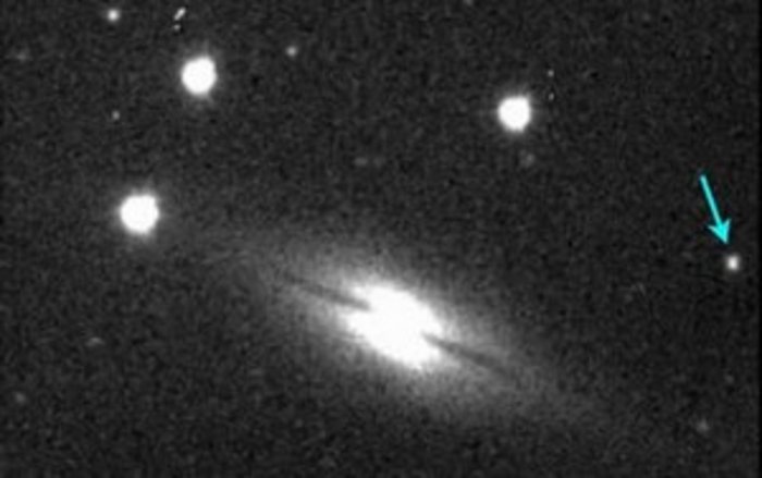 Supernova 2005E in der Spiralgalaxie NGC 1032