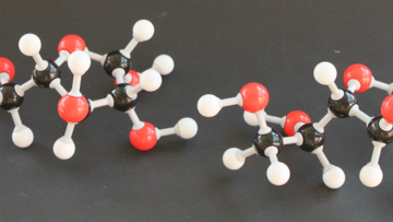 Molekül - gebaut mit dem Molekülbaukasten
