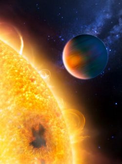 Der extrasolare Planet HD 189733b