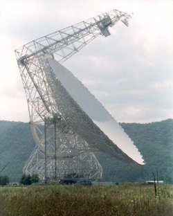 Weltgrößtes, voll lenkbares Radioteleskop