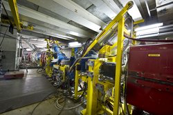 Das Foto zeigt einen Teil des  Antiproton Decelerators am Forschungszentrum CERN.
