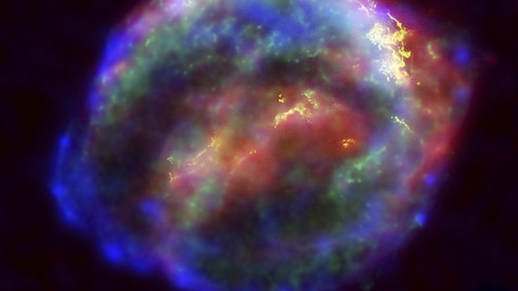 Kepler-Supernova, Bildquelle: NASA/ESA/JHU/R.Sankrit/W.Blair; Lizenz: gemäß den Bedingungen der Quelle