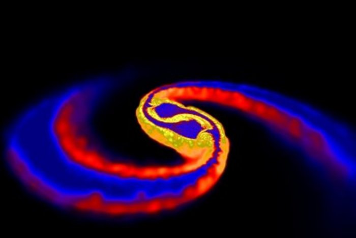 Magnetfelder kollidierender Neutronensterne Magnetfelder kollidierender Neutronensterne