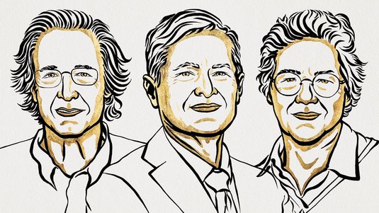 Pierre Agostini, Ferenc Krausz und Anne L'Huillier