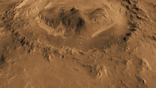 Krater Gale auf dem Mars